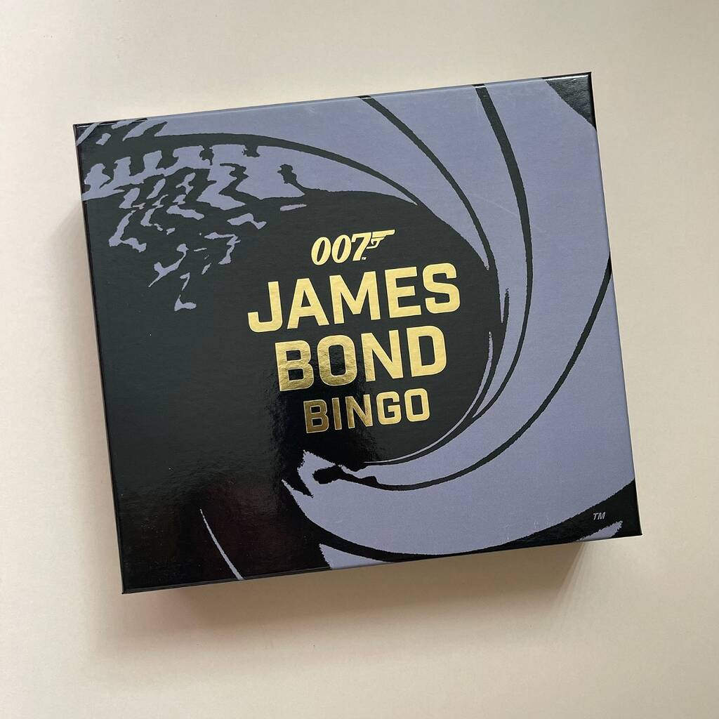 007 James Bond Bingo, Black - Toys & Games - The Present King