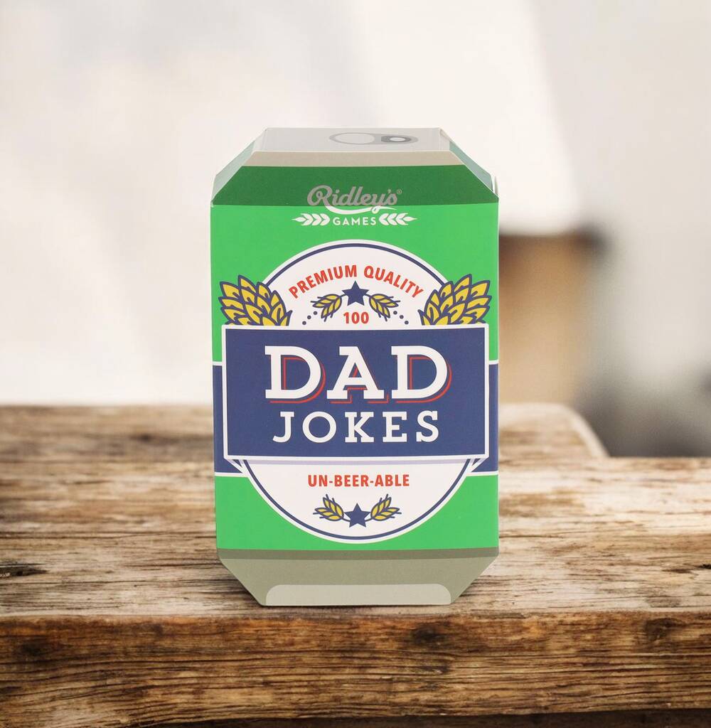 100 Dad Jokes On Beer Mats, Green - Toys & Games - The Present King