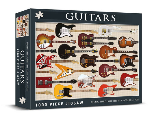 1000 Piece Iconic Guitars Puzzle - Toys & Games - The Present King