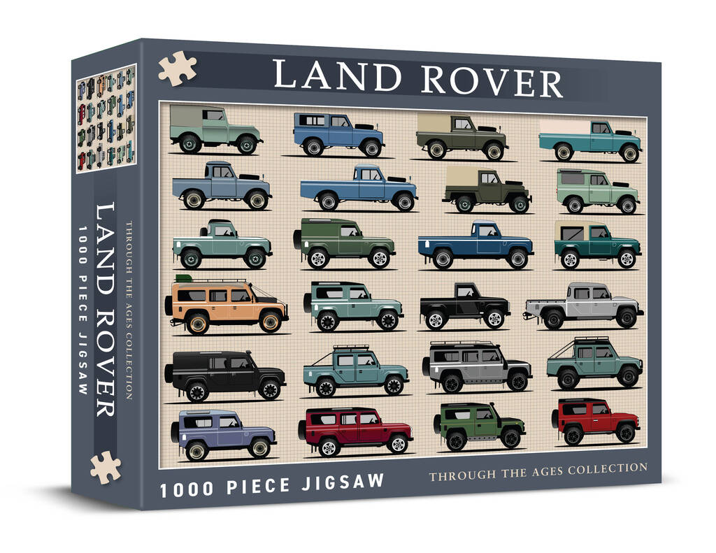 1000 Piece Iconic Land Rover Puzzle - Toys & Games - The Present King