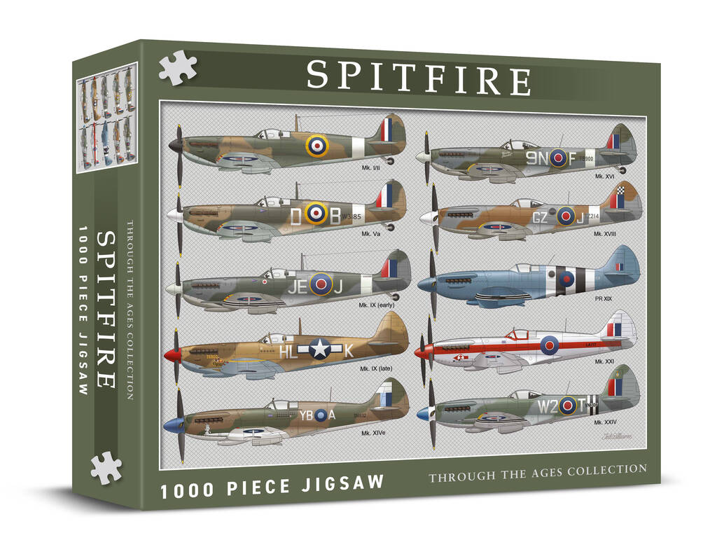 1000 Piece Iconic Spitfires Puzzle - Toys & Games - The Present King