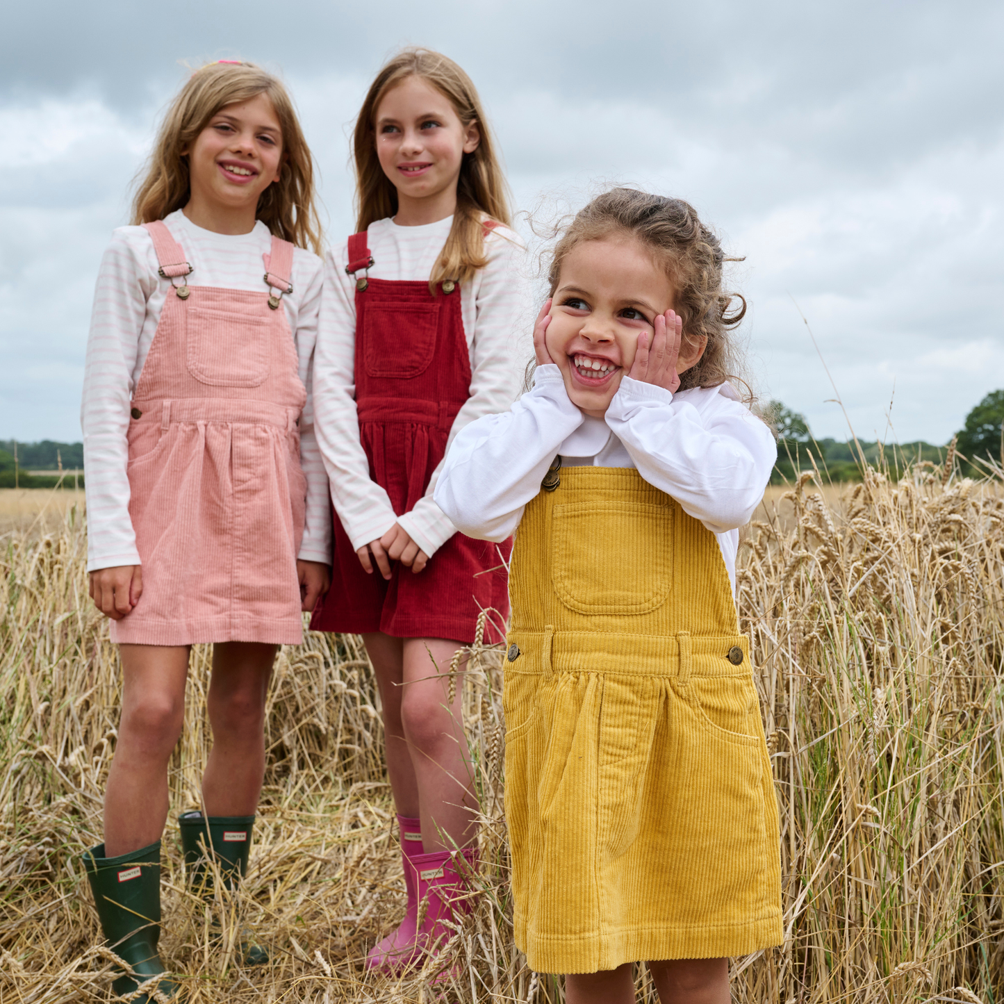 Ochre Corduroy Dress