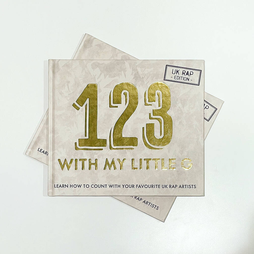 123 With My Little G Kids Book, UK Rap Edition - Books - The Present King