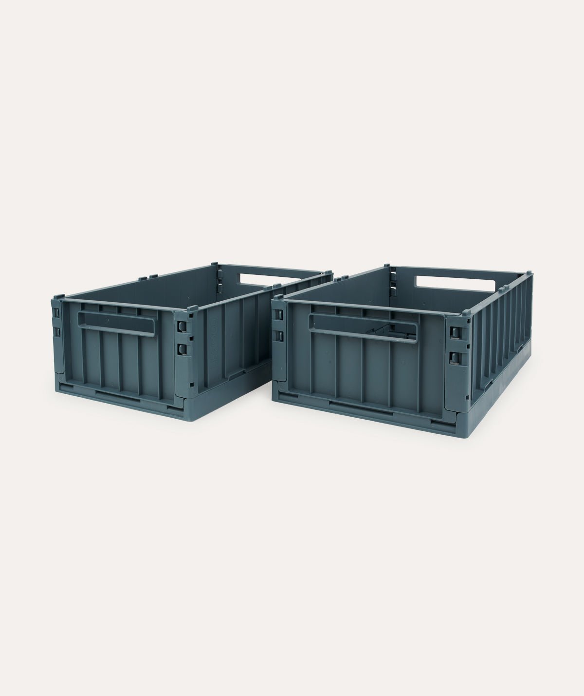 2 Pack Weston Storage Medium Crate - Whale Blue - Home & Garden - The Present King