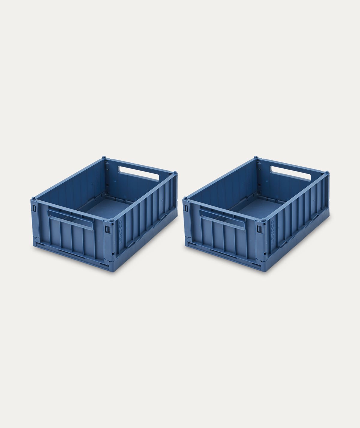 2 Pack Weston Storage Small Crate - Blue - Toys & Games - The Present King