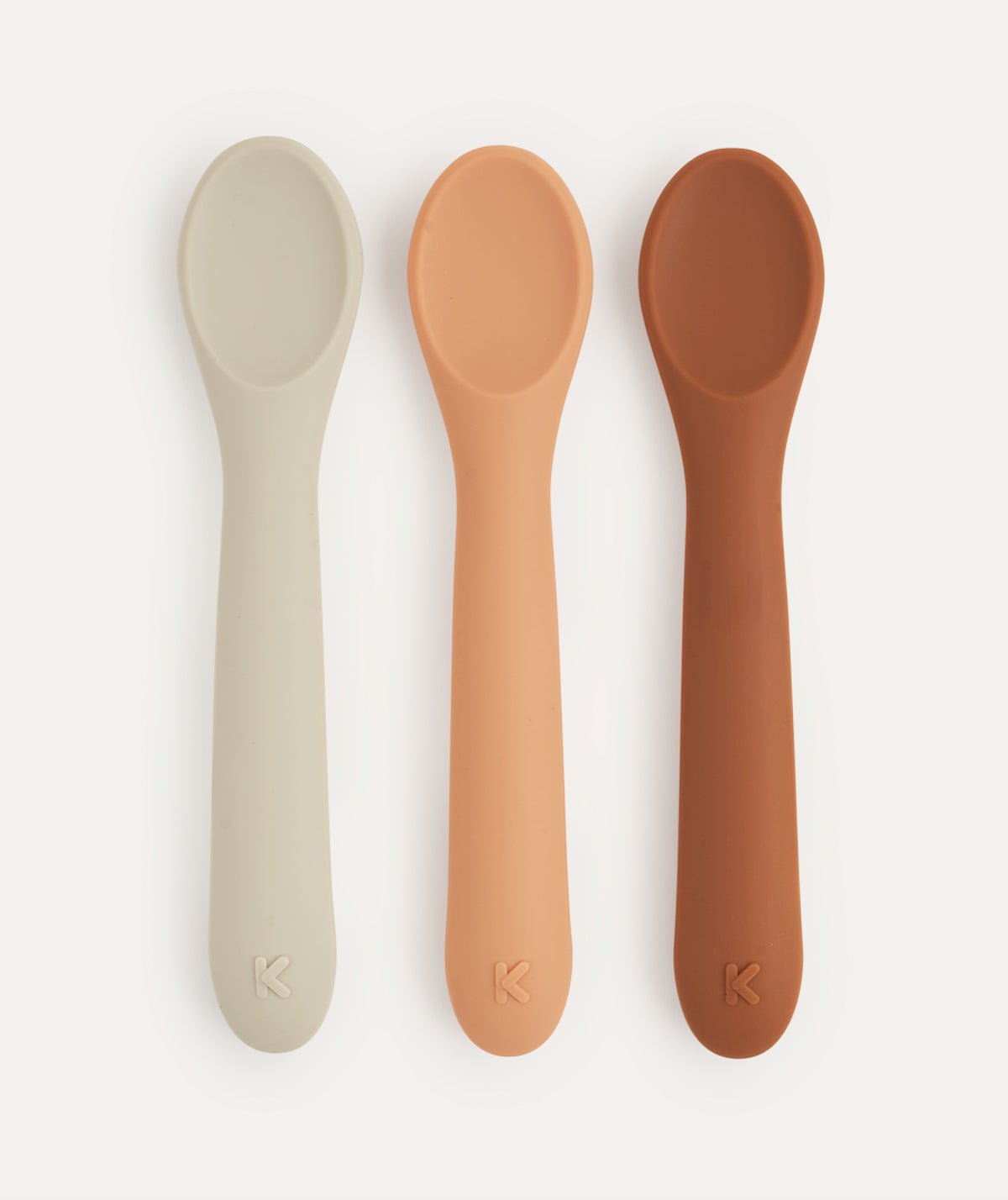 3 Pack Weaning Spoons - Apricot Mix - Baby & Toddler > Baby Feeding > Sippy Cups - The Present King