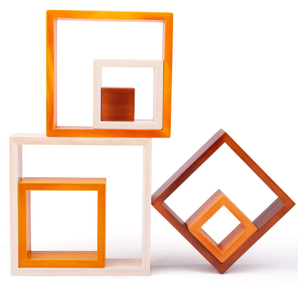 Wooden Stacking Squares