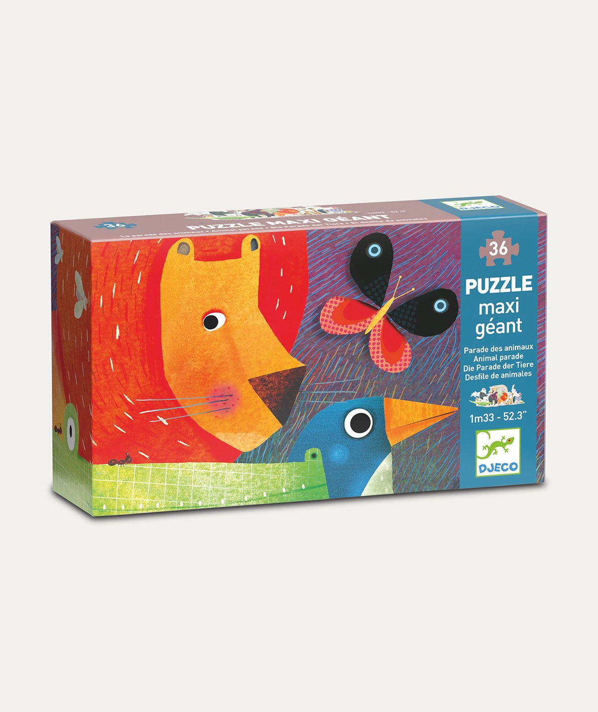 36 Piece Animal Parade Puzzle - Multi - Toys & Games - The Present King