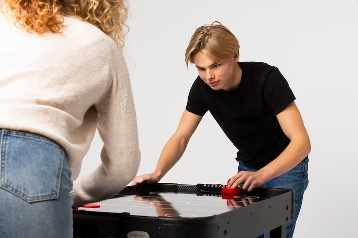 4' Air Hockey White (Folding) - Toys & Games - The Present King