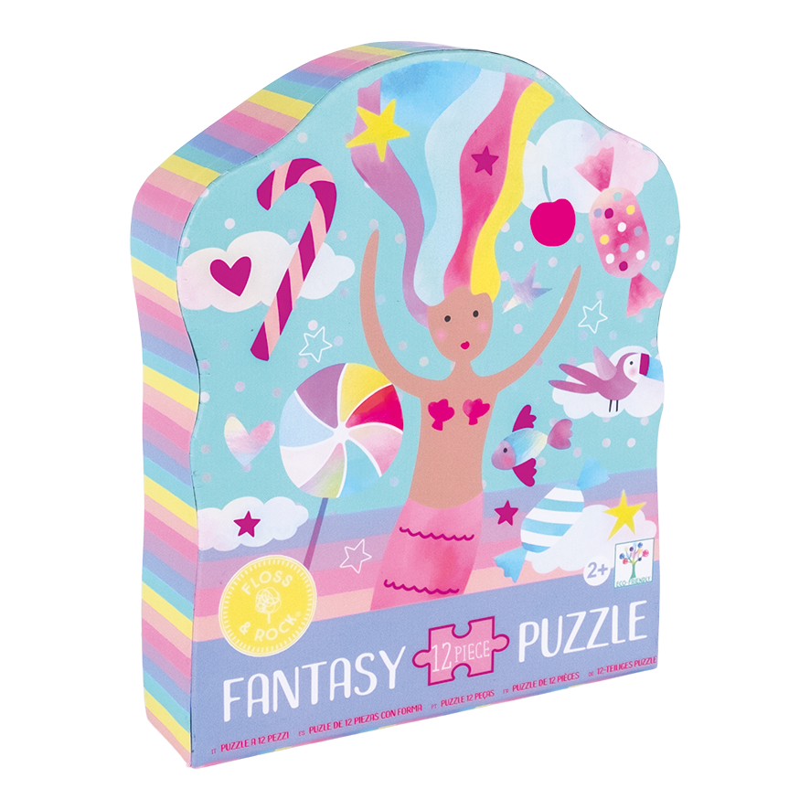 12 Piece Shaped Jigsaw in Shaped Box - Fantasy