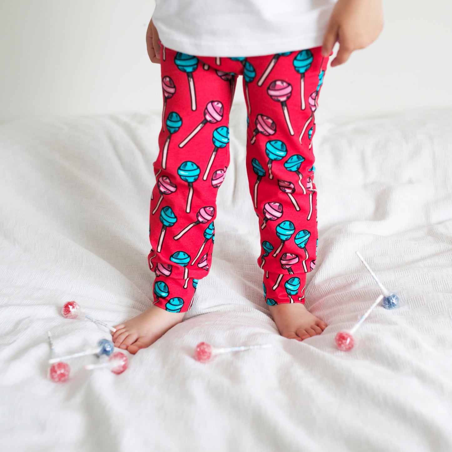 Lollipop Print Leggings