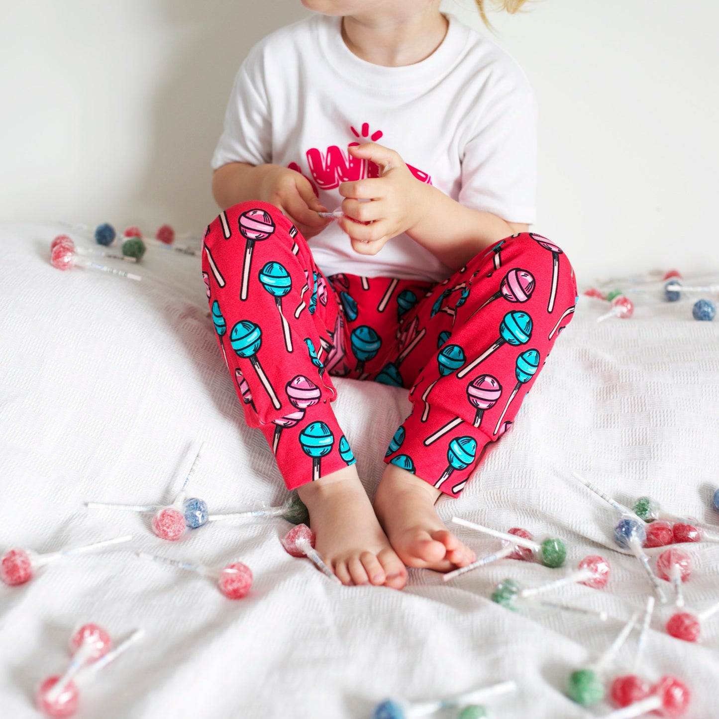 Lollipop Print Leggings