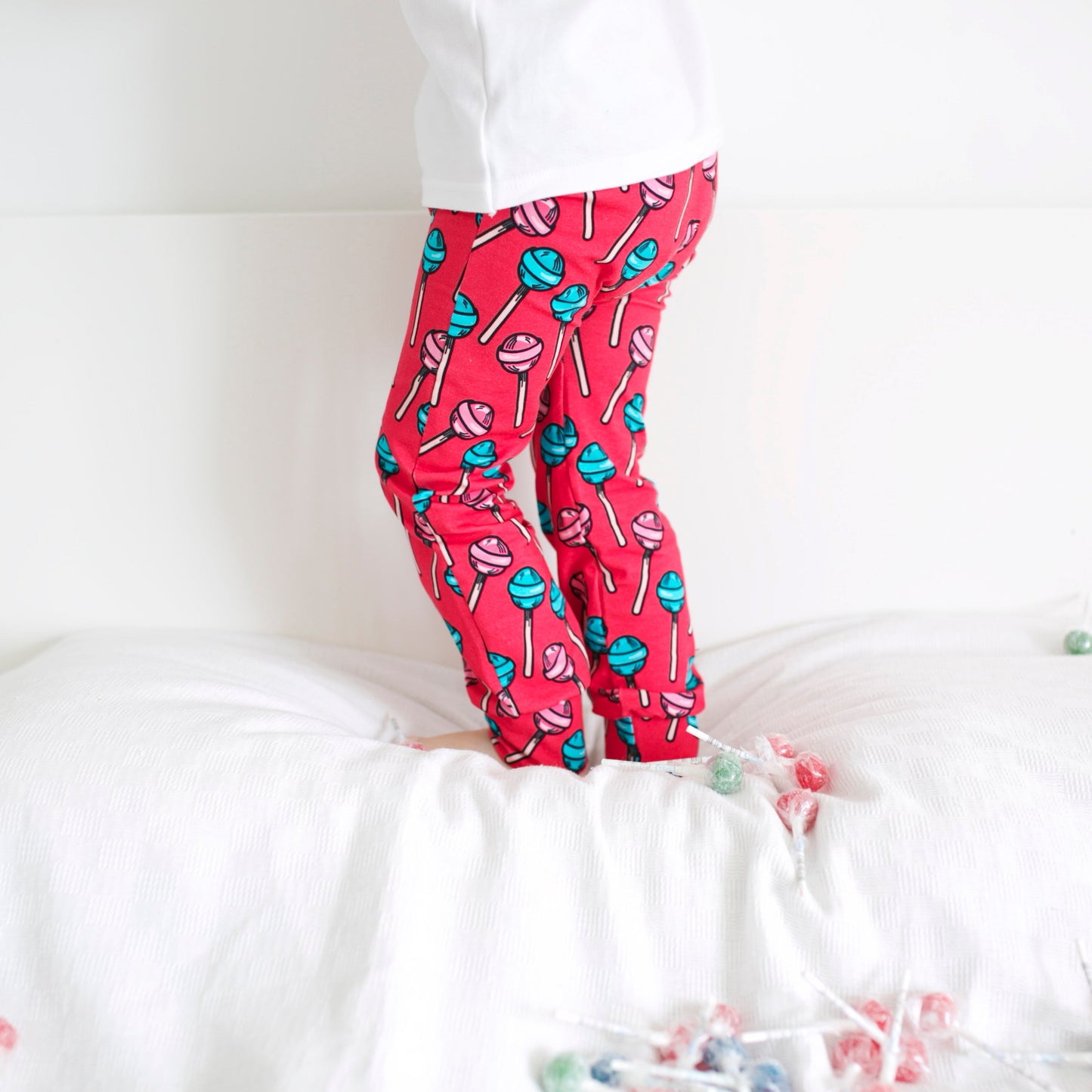 Lollipop Print Leggings