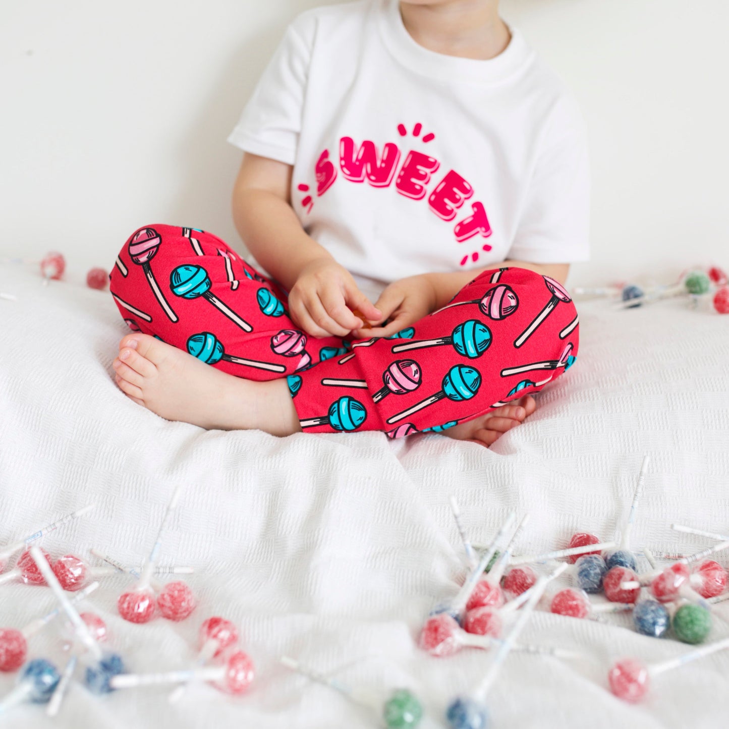 Lollipop Print Leggings