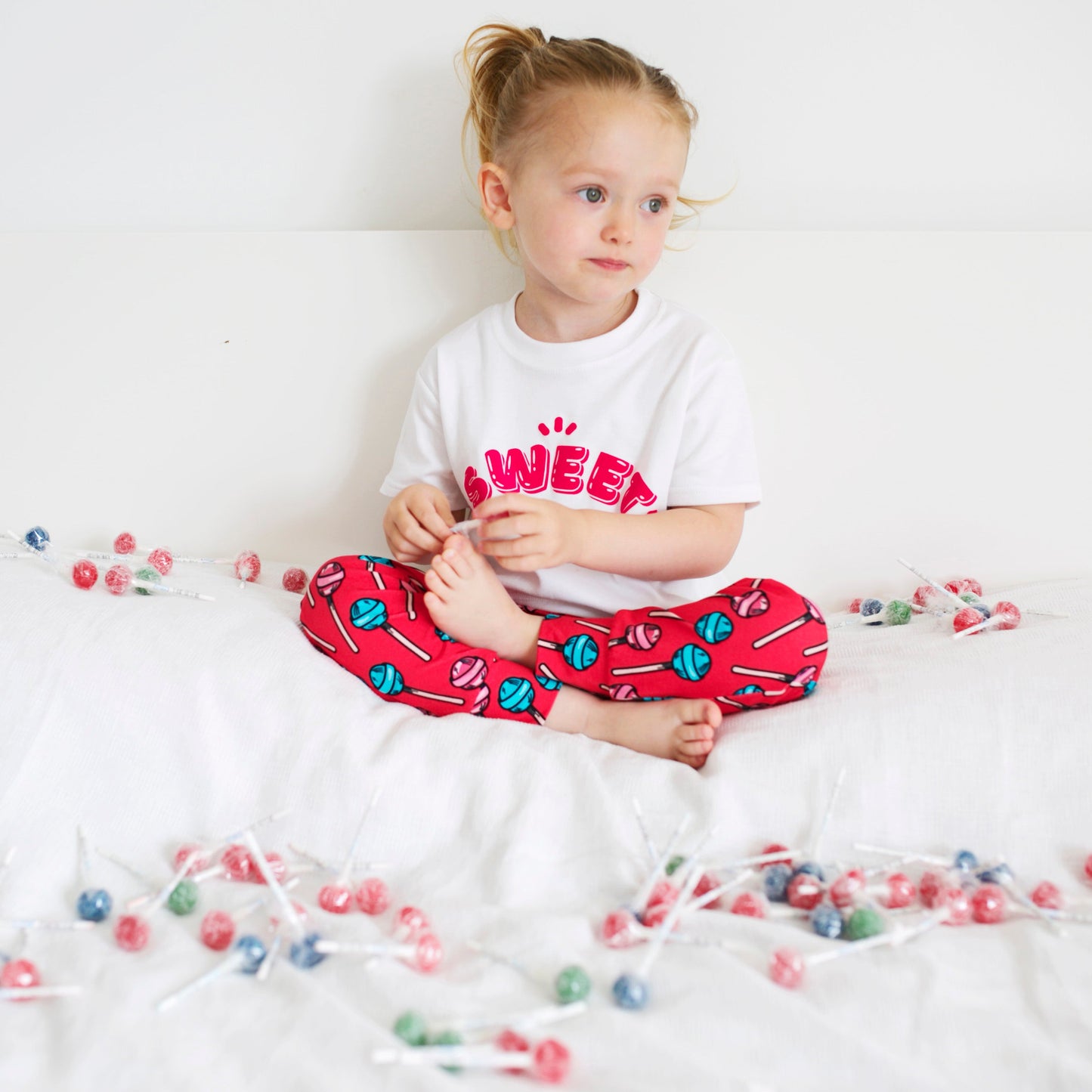 Lollipop Print Leggings