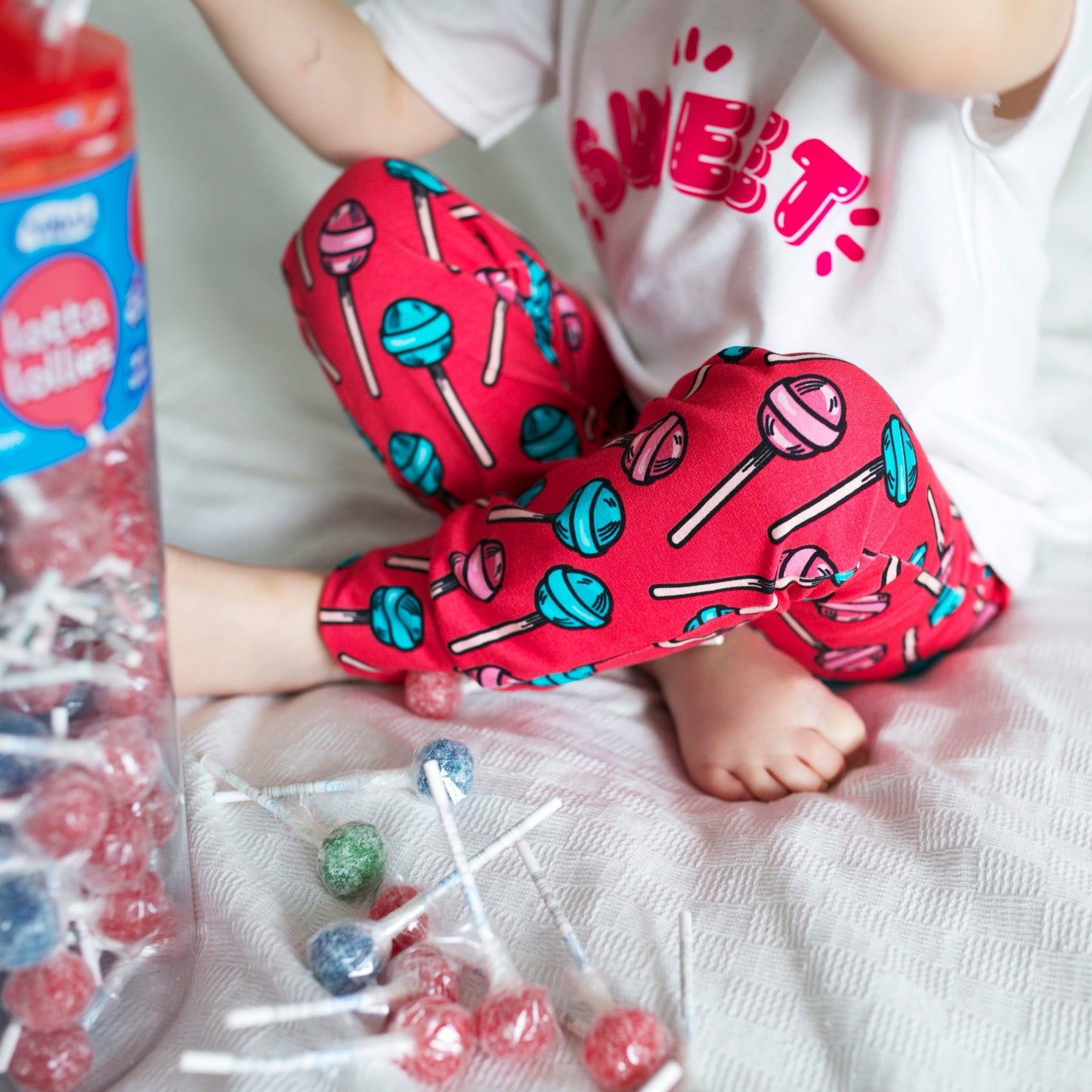 Lollipop Print Leggings