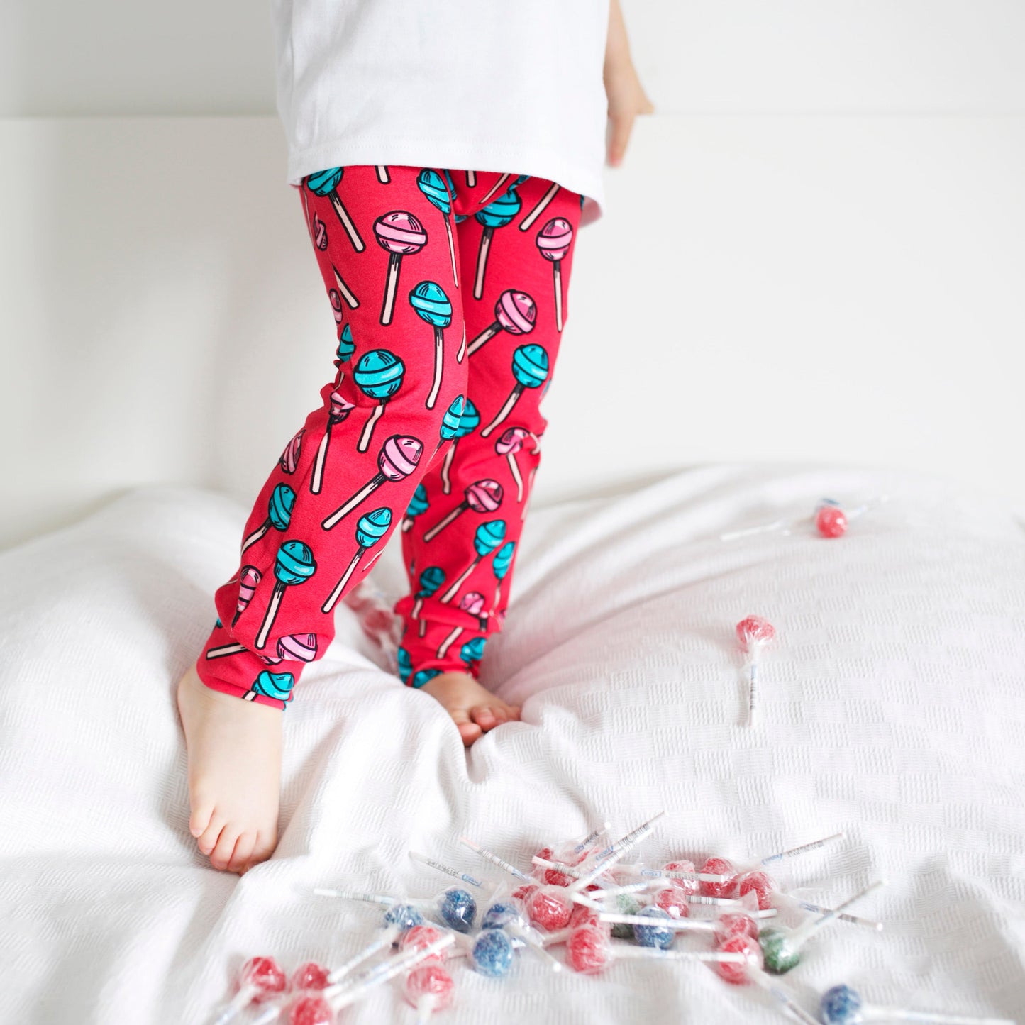 Lollipop Print Leggings