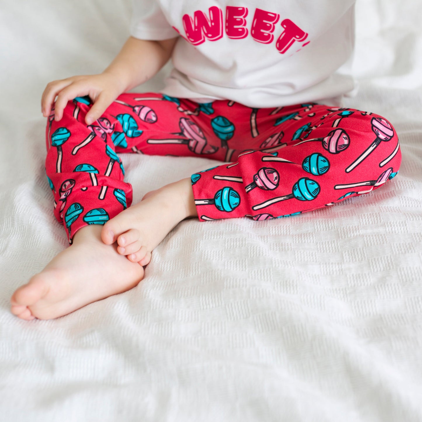 Lollipop Print Leggings