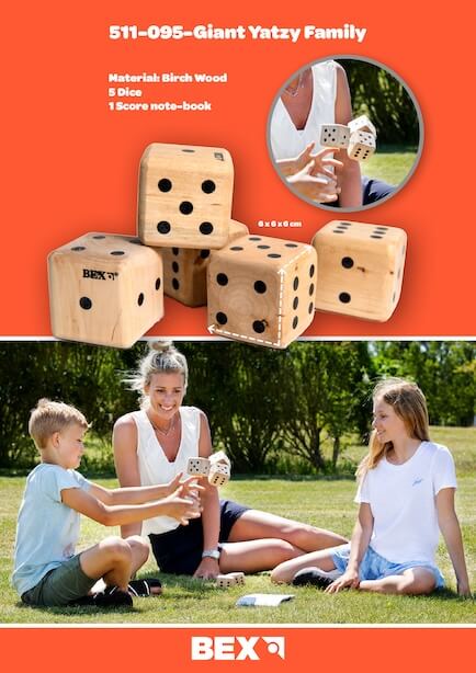 Giant Yatzy Family Game