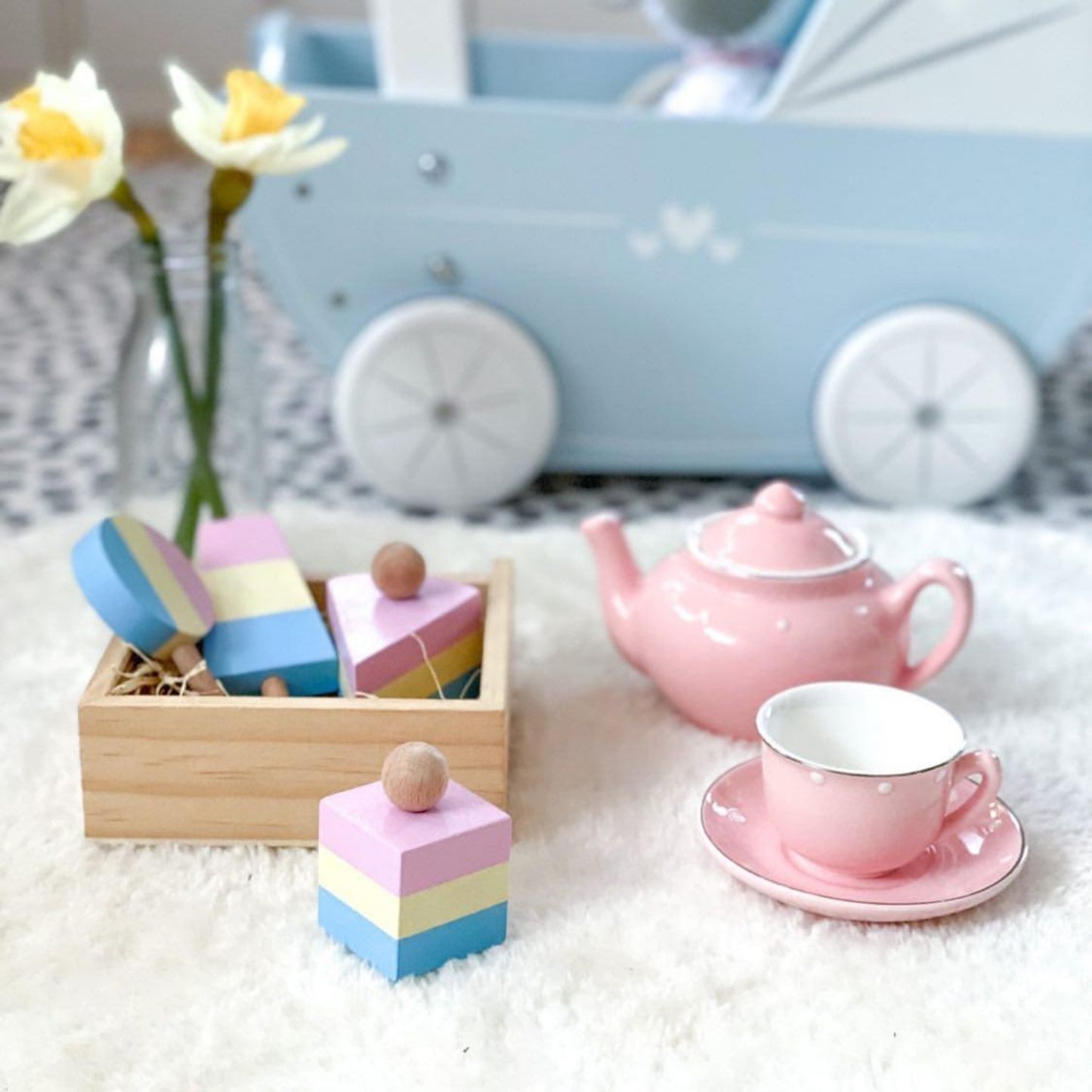 Perfect Pastels Sweet Treats Wooden Play Set