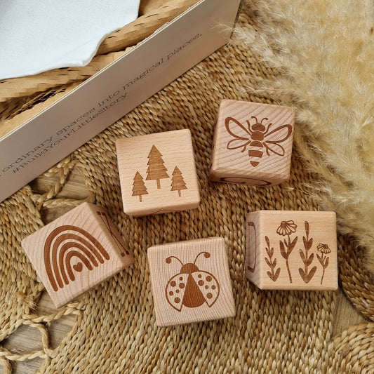 Nature Play, Build & Stack™ Booster Pack Blocks