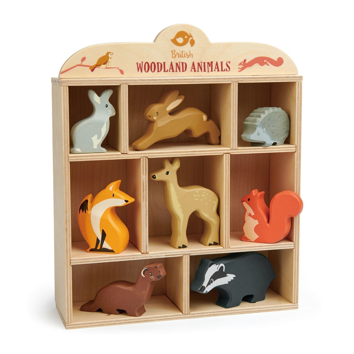 8 Woodland Animals & Shelf - Toys & Games - The Present King