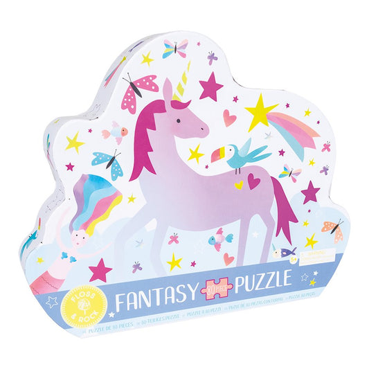 80 Piece " Butterfly" Shaped Jigsaw With Shaped Box - Fantasy - Toys & Games - The Present King