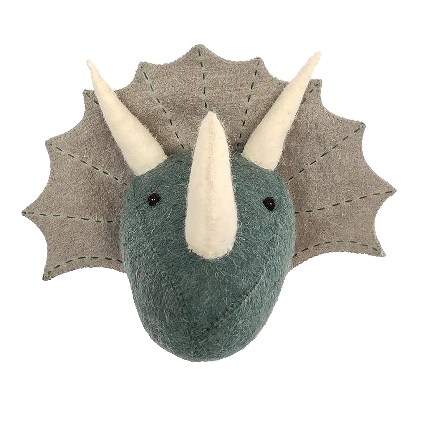 Blue Triceratops Head - Mini