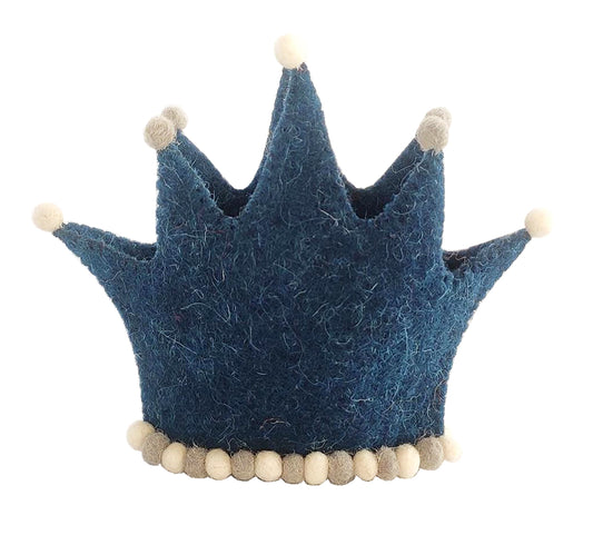 Dress Up Felt Crown - Blue