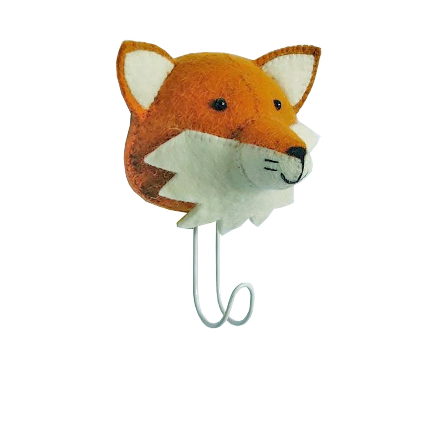 Baby Fox Head Coat Hook