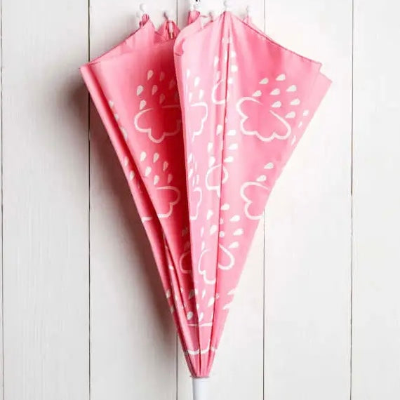 Colour-Revealing Umbrella in Baby Pink