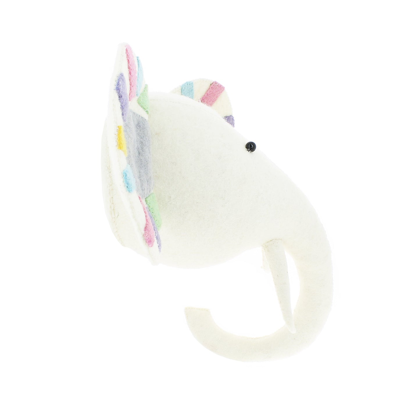 Pastel Safari Elephant Head - Medium