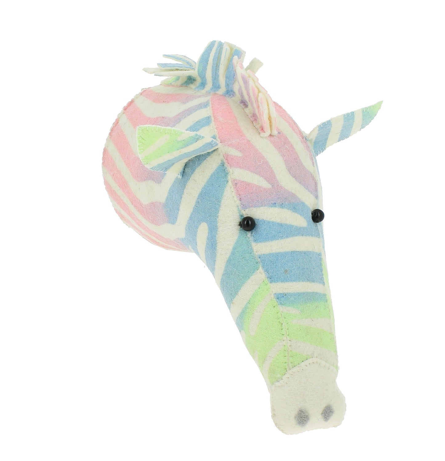 Ombre Print Zebra Head - Medium