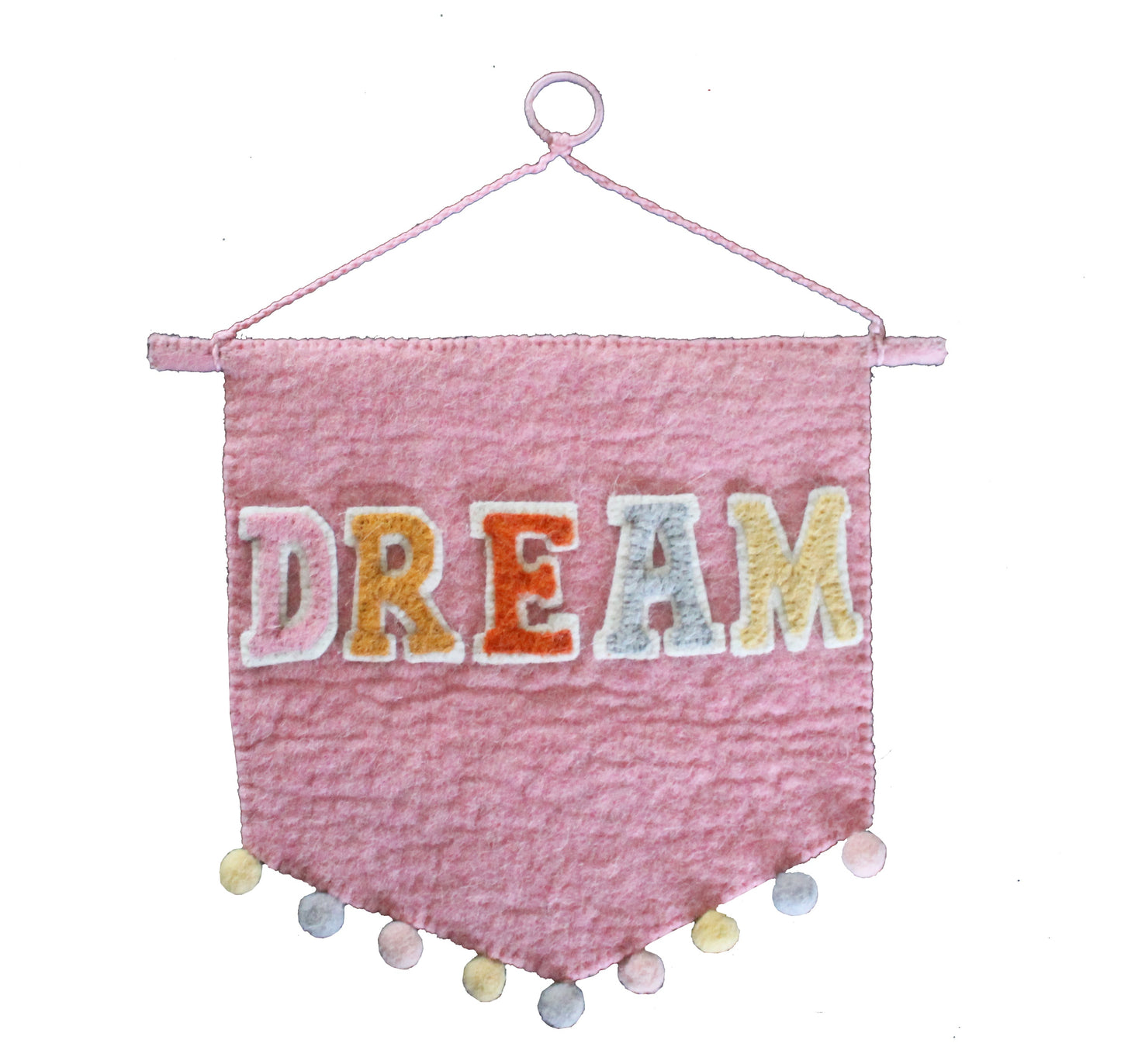 Felt Wall Pennant - Pastel DREAM