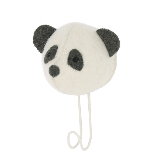 Panda Head Coat Hook