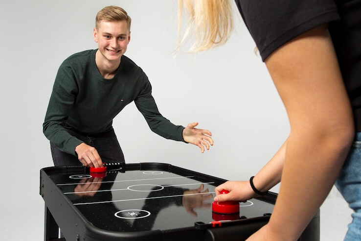 4' Air Hockey White (Folding)