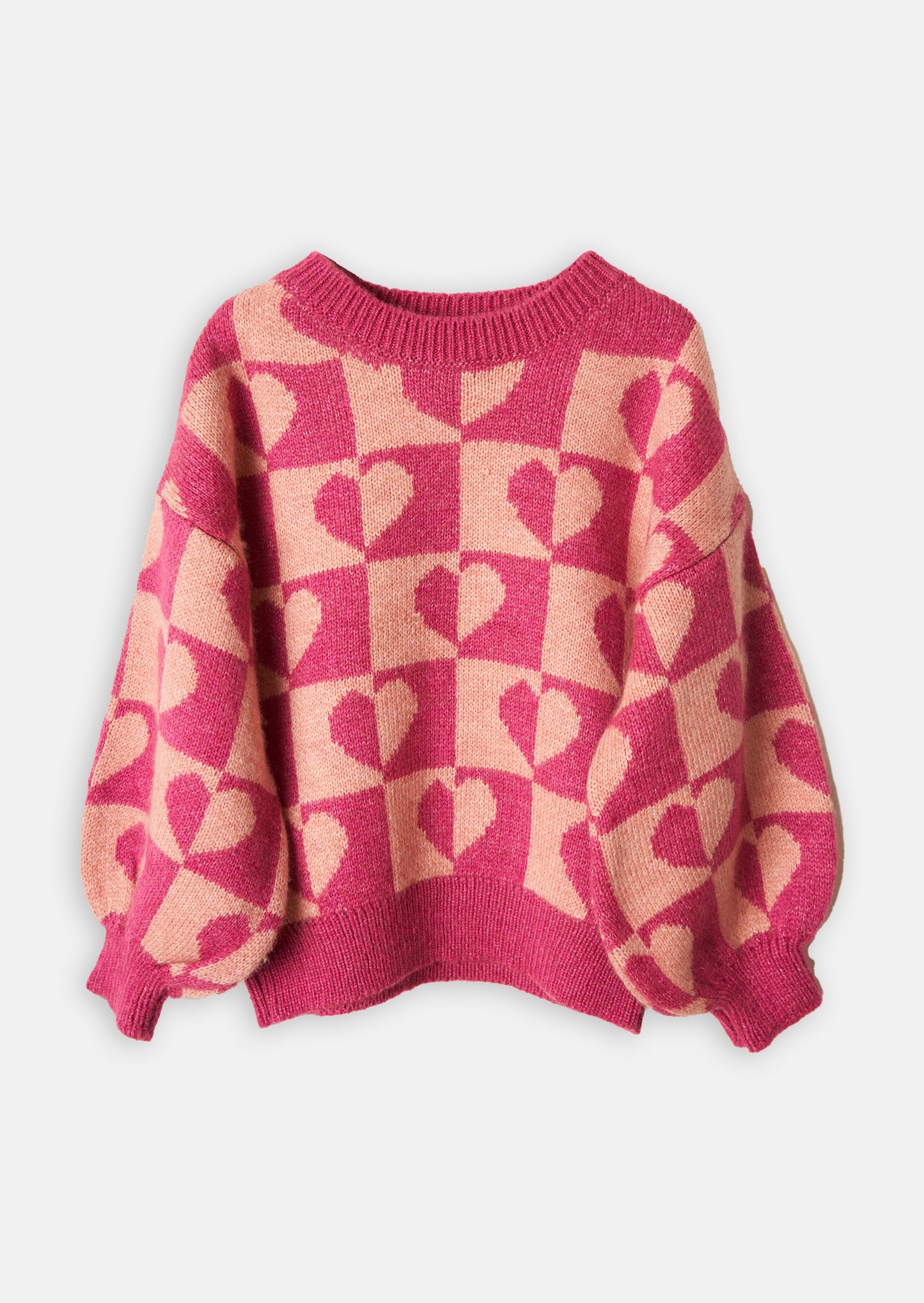 Girls Heart Jumper