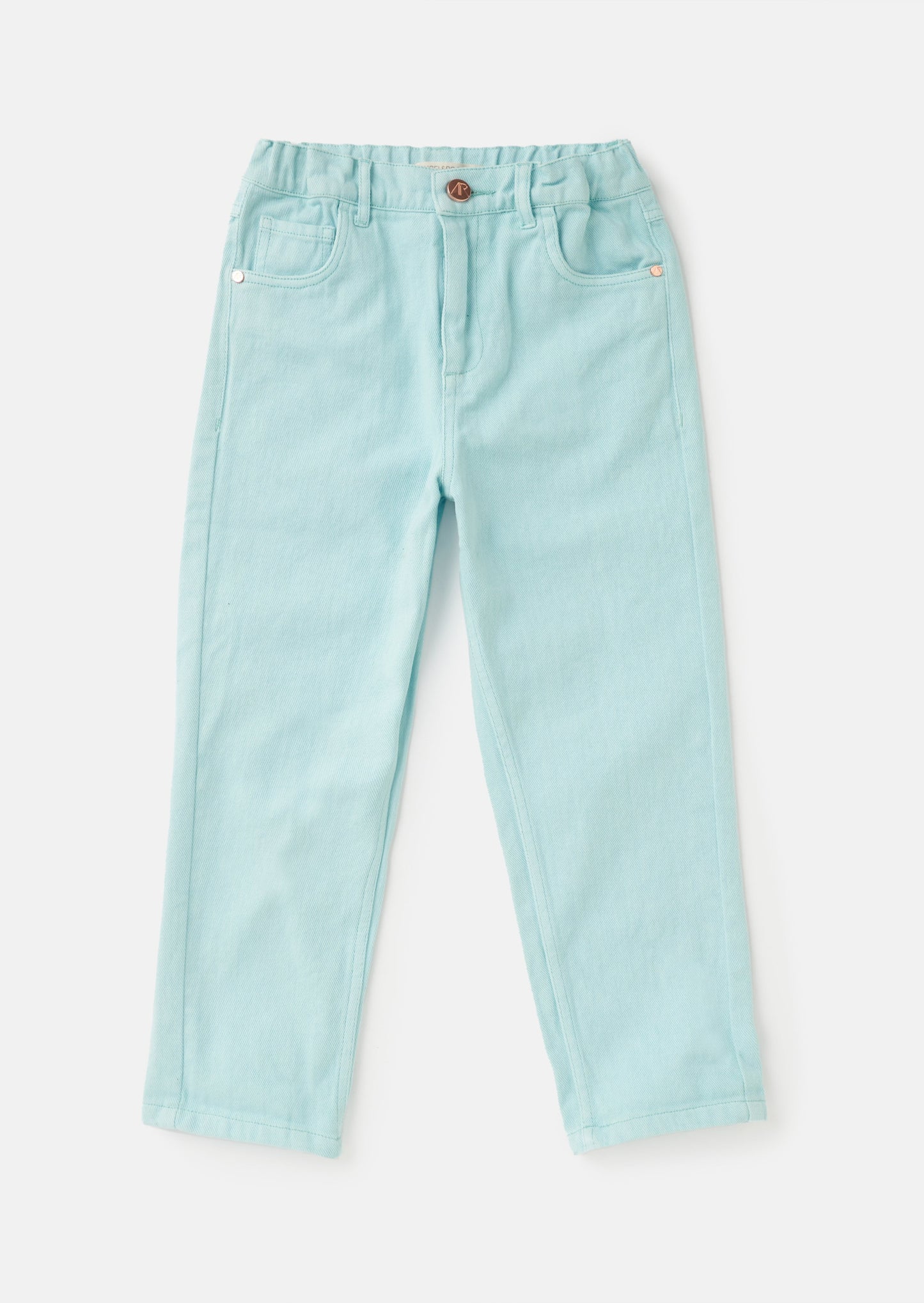 Jenna Aqua Mom Jeans