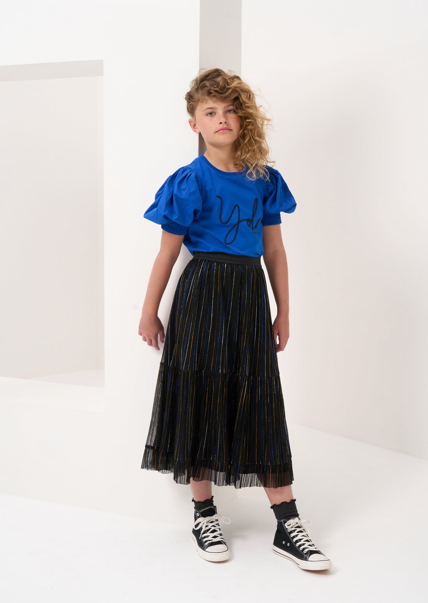 Girls Black Maxi Skirt | Girls