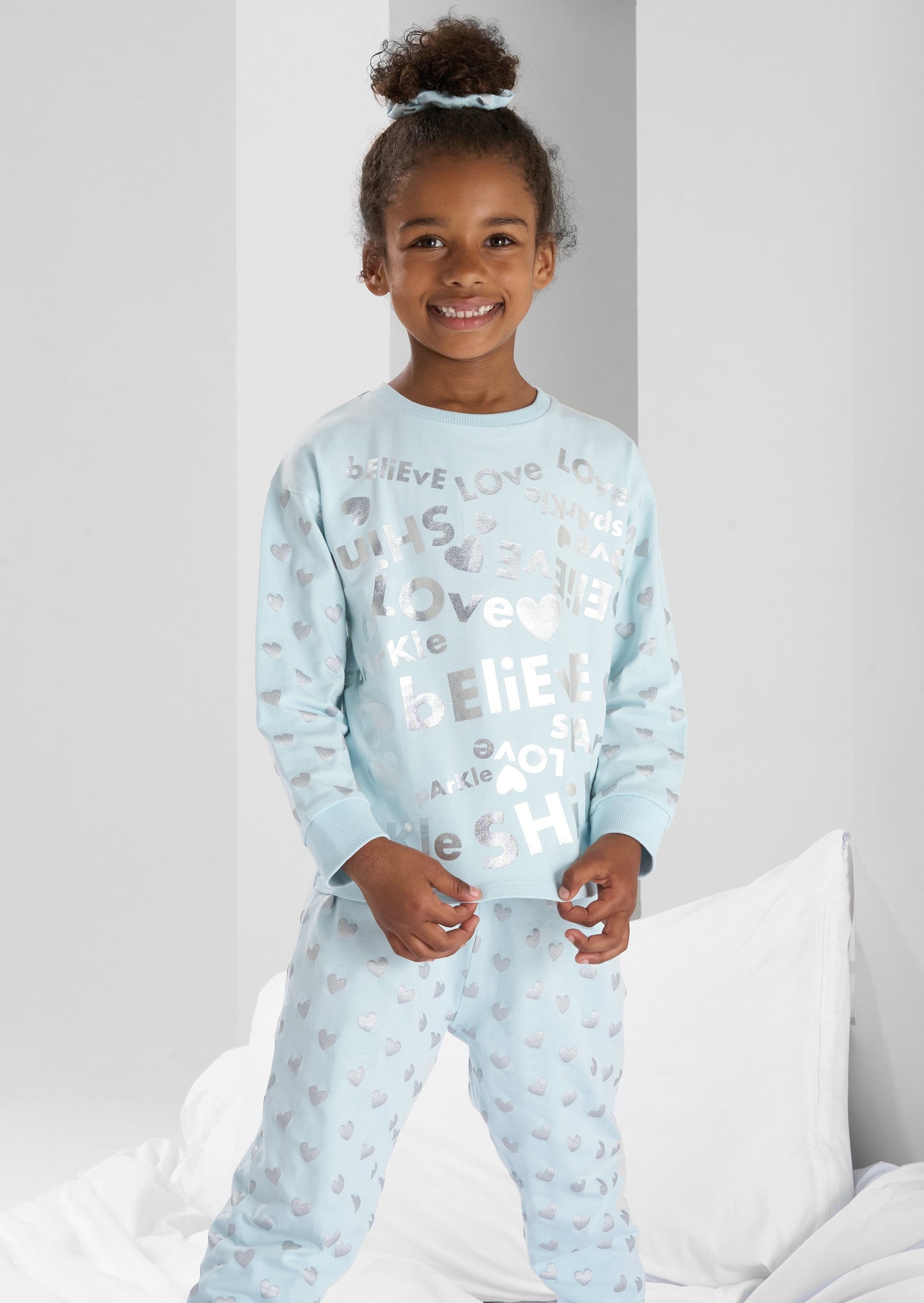 Girls Blue Pyjamas