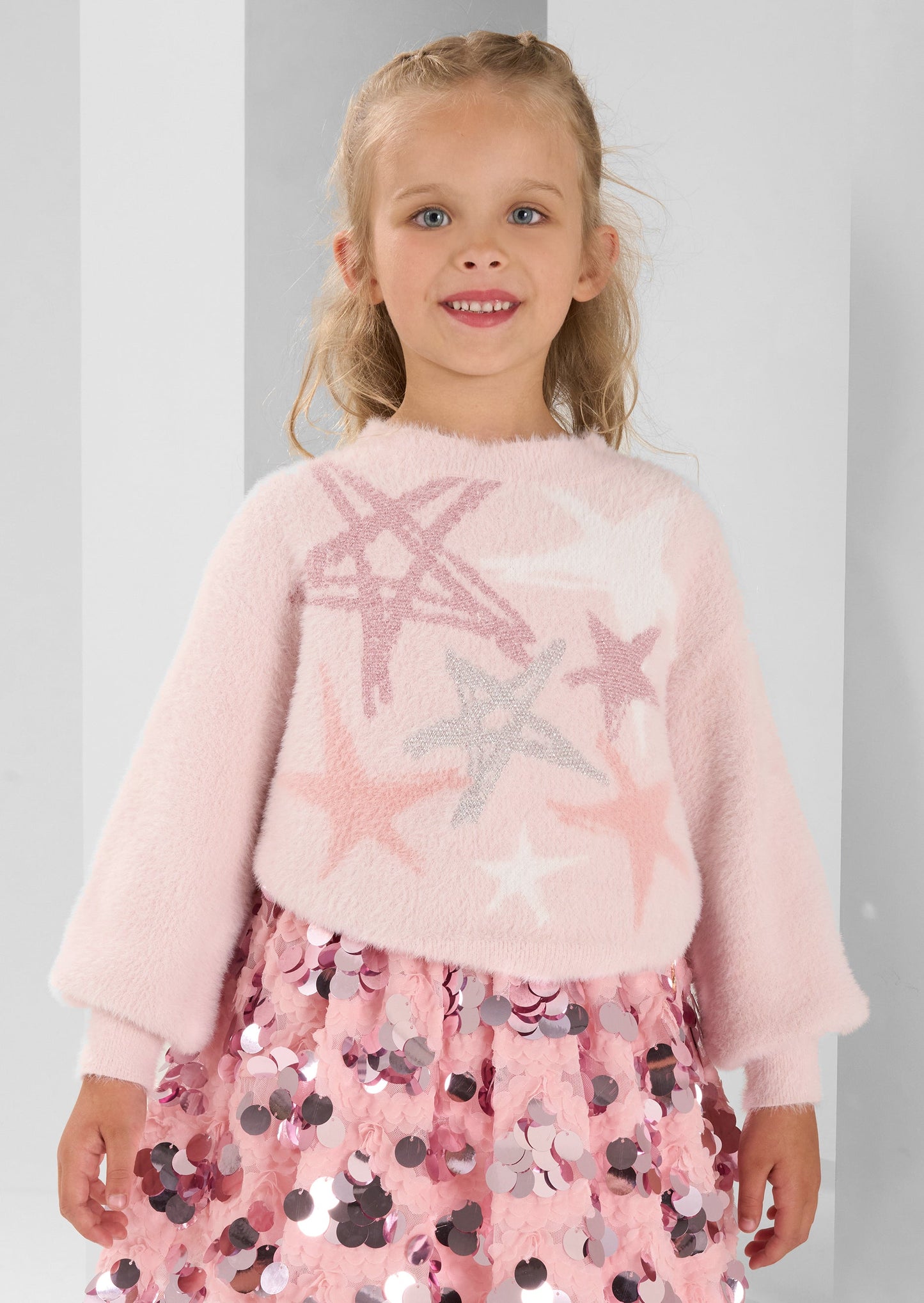 Girls Star Jumper