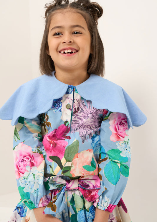 Girls Blue Blouse | Girls