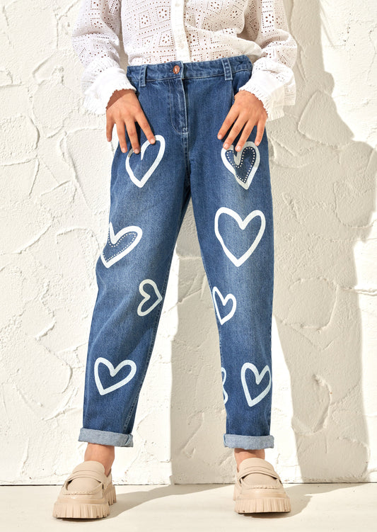 Girls Mom Jeans