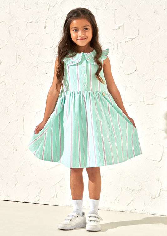 Girls Striped Dress