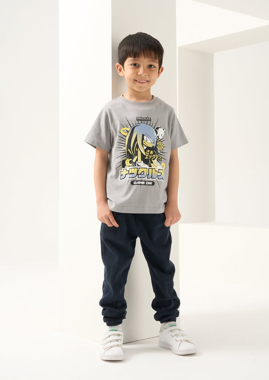 Grey Sonic T Shirt | Boys