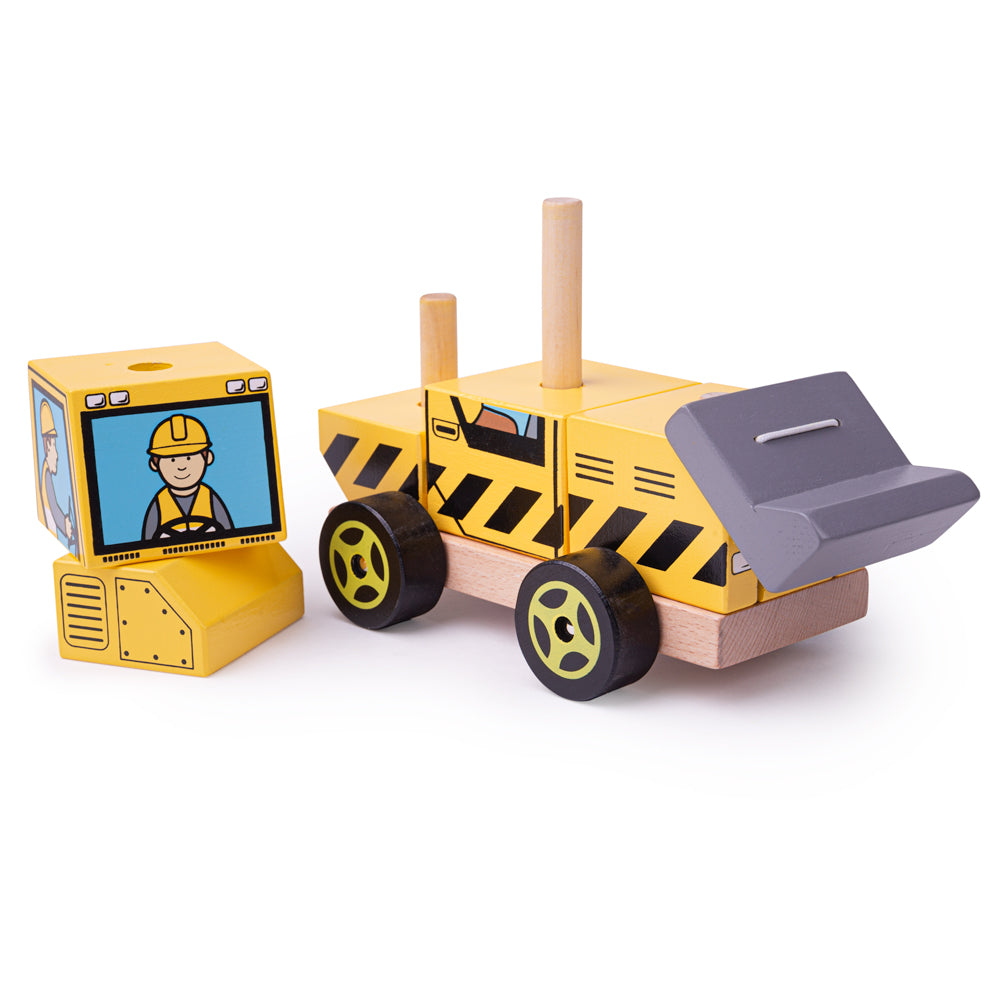 Stacking Bulldozer Toy