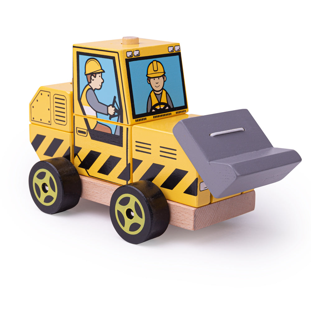 Stacking Bulldozer Toy