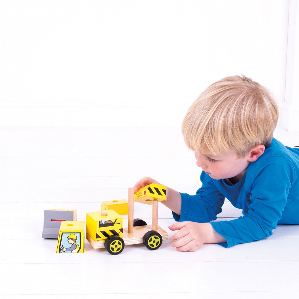 Stacking Bulldozer Toy