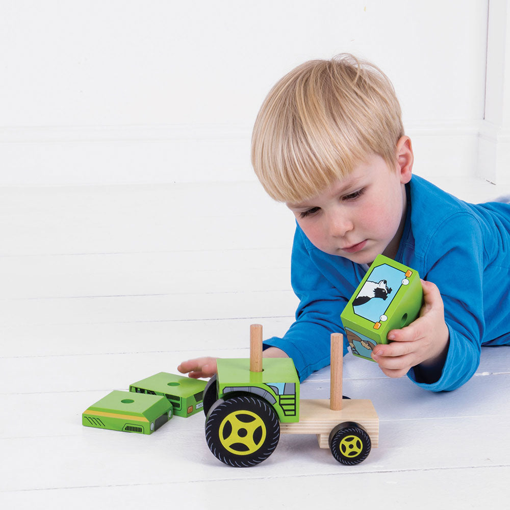 Stacking Tractor Toy