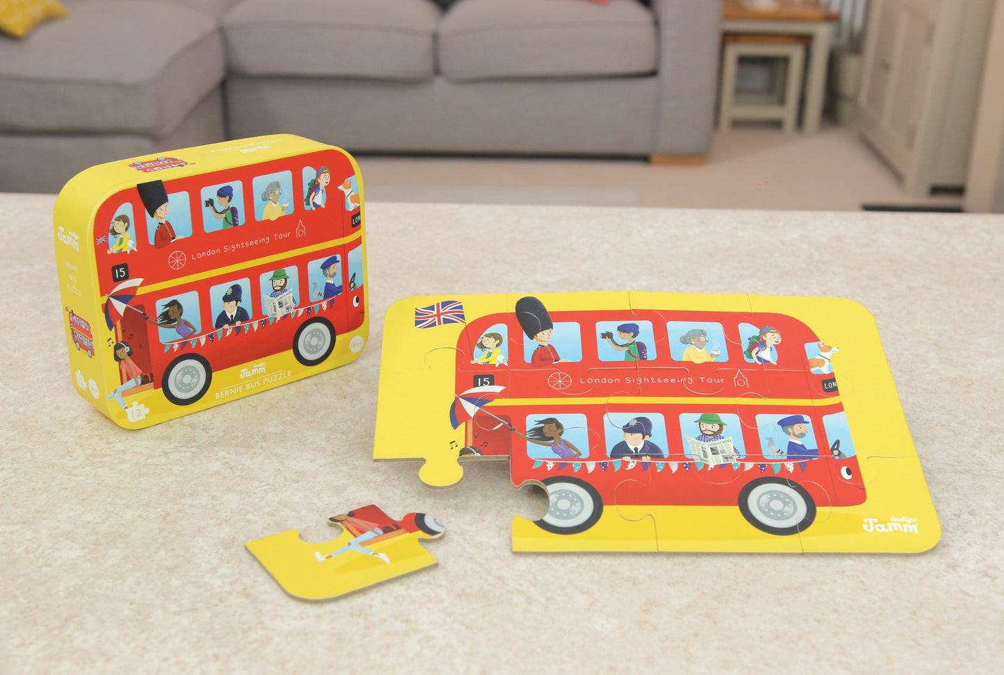 Bernie Bus London Bus Puzzle